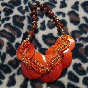 Orange Necklace